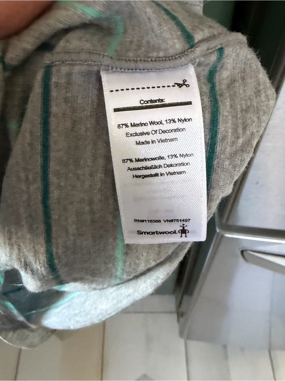 Smartwool Merino Baselayer Sixe XL - Picture 5 of 5